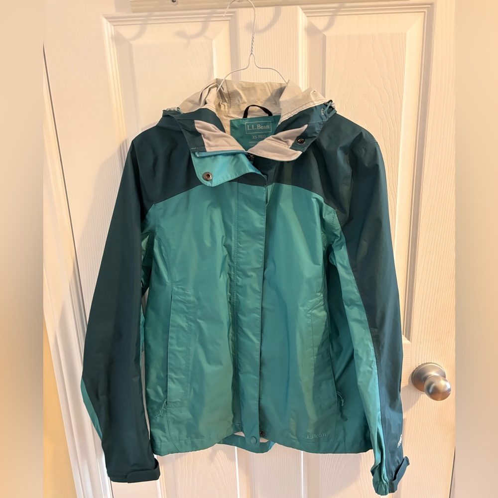LL Bean windbreaker jacket